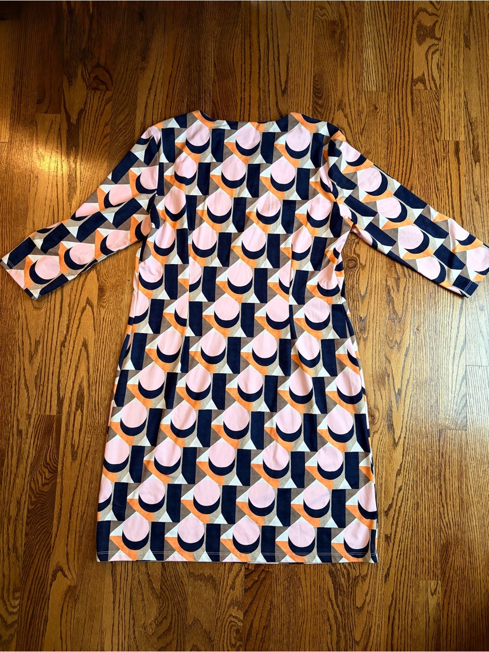 J. McLaughlin Carly Catalina Cloth Geometric Print Dress XL - Picture 3 of 8